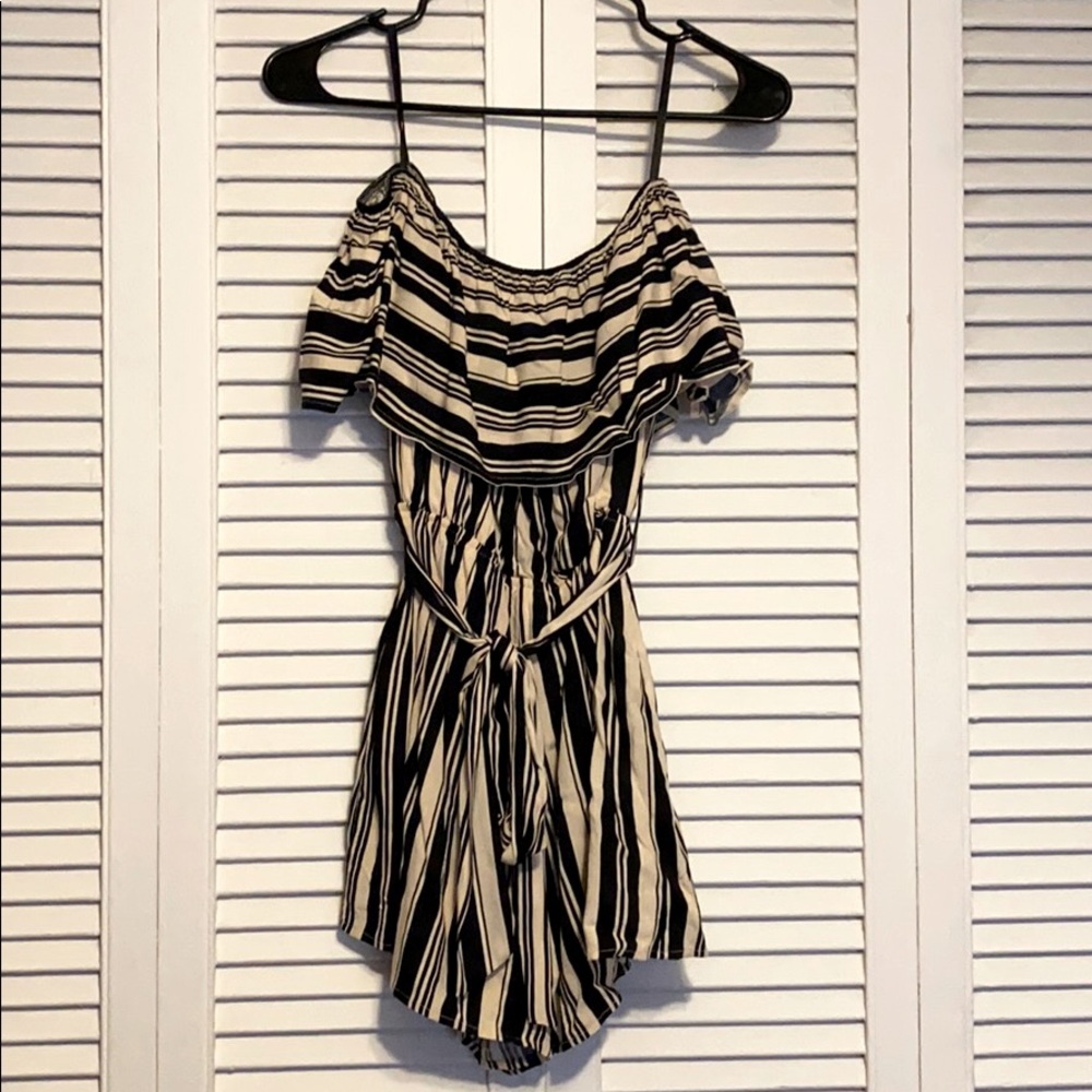 Off the shoulder Romper